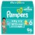Pampers Baby Dry Baby Diapers Size 6 Perspective: front