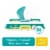 Pampers Sensitive Perfume Free Baby Wipes Perspective: front