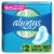 Always® Maxi Size 2 Super Long Pads with Wings Perspective: front