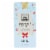 Endangered Species Chocolate Peppermint Crunch + 72% Dark Chocolate Bar Perspective: front