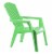 Adams Manufacturing Kid's Adirondack Chair - Summer Green Perspective: front