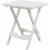 Adams Quik-Fold Table - White Perspective: front