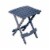 Adams Quik-Fold Side Table- Bluestone, 15 Perspective: front