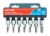 Crescent® SAE 6 Point Hex Bit Socket Set Perspective: front