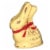 Lindt GOLD BUNNY Milk Chocolate Easter Candy Hollow Bunny Perspective: front