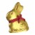 Lindt GOLD BUNNY Milk Chocolate Easter Candy Bunny Perspective: front