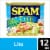 SPAM® Canned Luncheon Meat, Lite Perspective: front