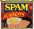 SPAM® with Real Hormel® Bacon Canned Luncheon Meat Perspective: front