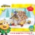 Cookies United Minions No Bake Mini Cookie Characters & Gingerbread House Kit Perspective: front