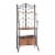 SEI Furniture Carlsbad Baker's Rack in Black Perspective: front