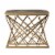 Mikkeli Square Upholstered Stool Perspective: front