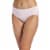 Jockey Matte & Shine Seamfree Hi Cut Underwear Perspective: front