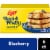 Kellogg's® Eggo® Thick and Fluffy Blueberry Frozen Waffles Perspective: front