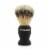 Tweezerman® G.E.A.R. Deluxe Shaving Brush Perspective: front