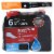 Hanes Men's Size 6-12 Cushion No-Show Socks - Black Perspective: front