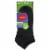 Hanes® Comfort Low Cut Socks - Black/Pink Perspective: front