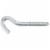 National 3/8 In. x 4-1/2 In. Heavy-Duty Screw Hook N220830 Pack of 10 Perspective: front