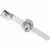 National 4-1/2 In. Chrome Keyed Showcase Lock - Keyed Alike N185306 Perspective: front