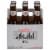 Asahi Super Dry Beer Bottle Perspective: front
