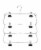 Whitmor 4 Tier Folding Skirt Hanger - Ebony Chrome Perspective: front