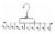 Whitmor 10-Hook Accessory Hanger Perspective: front