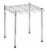 Whitmor Supreme Stacking Shelf - Chrome Perspective: front
