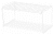 Whitmor Medium Stacking Shelf - White Perspective: front