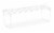 Whitmor Grid Stacking Shelf - White Perspective: front