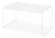 Whitmor Large Stacking Shelf - White Perspective: front