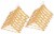 Whitmor Natural Wood Suit Hangers Perspective: front