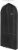 Whitmor Deluxe Black Garment Bag Perspective: front
