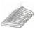 Whitmor Sure-Grip Suit Hangers - Silver Perspective: front