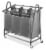 Whitmor Triple Arched Sorter - Gunmetal Gray Perspective: front