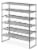 Whitmor Spacemaker 6 Tier Shelves Perspective: front