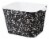 Whitmor Halloween Storage Tote - Dancing Skeletons Perspective: front