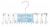 Whitmor Metal Tie Hanger Perspective: front