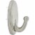 Hillman High and Mighty Capacity Satin Nickel Oval Decorative Hook Perspective: front