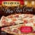 Bellatoria Margherita Ultra Thin Crust Pizza Perspective: front