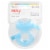 Nuby Teethe-eez Silicone Teether 3+ Months Blue - 1 Count Perspective: front