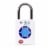 BenjiLock® By Hampton TSA Fingerprint Padlock - White Perspective: front