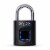 Hampton BenjiLock 43MM Fingerprint Padlock - Matte Black Perspective: front