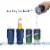 Grand Fusion 4 in 1 Icy Bev Kooler 12 oz Stainless Steel Powder Blue Coat Perspective: front