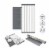 Grand Fusion Over Sink Roll-Up Dish Drying Rack with Silicone Drip Tray, Gray Perspective: front