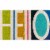 Novogratz Aloha Multi Hello Doormat Perspective: front