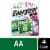 Energizer Rechargeable AA Batteries 4 Pack, Double A Batteries Perspective: front