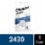 Energizer 2430 Lithium Coin Battery, 1 Pack Perspective: front