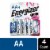 Energizer Ultimate Lithium AA Batteries , 1.5V Lithium Double A Batteries Perspective: front