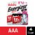 Energizer MAX AAA Batteries , Triple A Alkaline Batteries Perspective: front