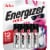 Energizer MAX AA Batteries 8 Pack, Double A Alkaline Batteries Perspective: front