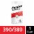 Energizer 389 Silver Oxide Button Battery Perspective: front